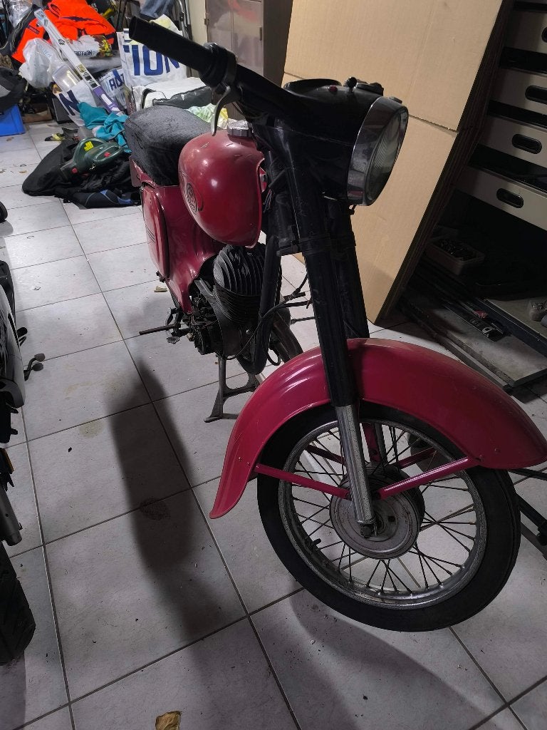 CZ 125 cc. 1965. Nederlands kenteken, Motos, Occasion, Permis Moto A1 minimum, 1 cylindre, Manuelle