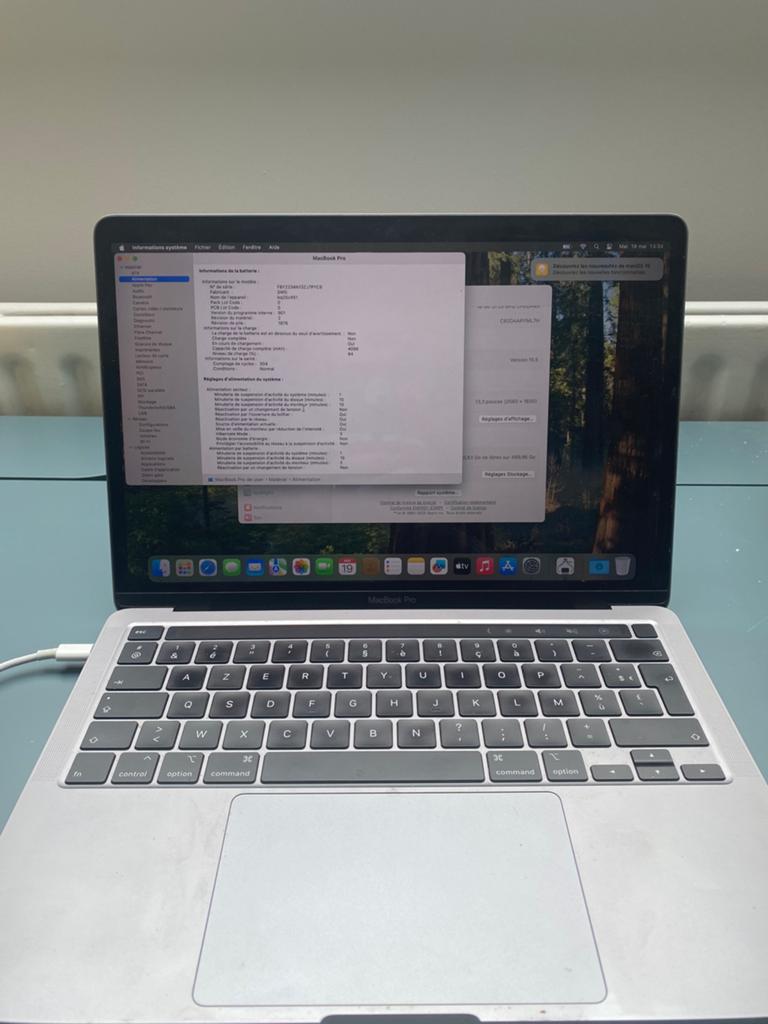 MacBook Pro 13” 2020 i5 16Go 512Go SSD – 3 disponibles, Informatique & Logiciels, Apple Macbooks, Comme neuf, MacBook, 13 pouces