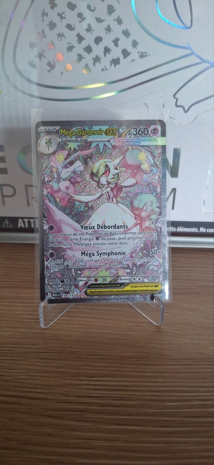 Carte Pokémon Mega-gardevoir 178/132, Enlèvement, Comme neuf, Plusieurs cartes