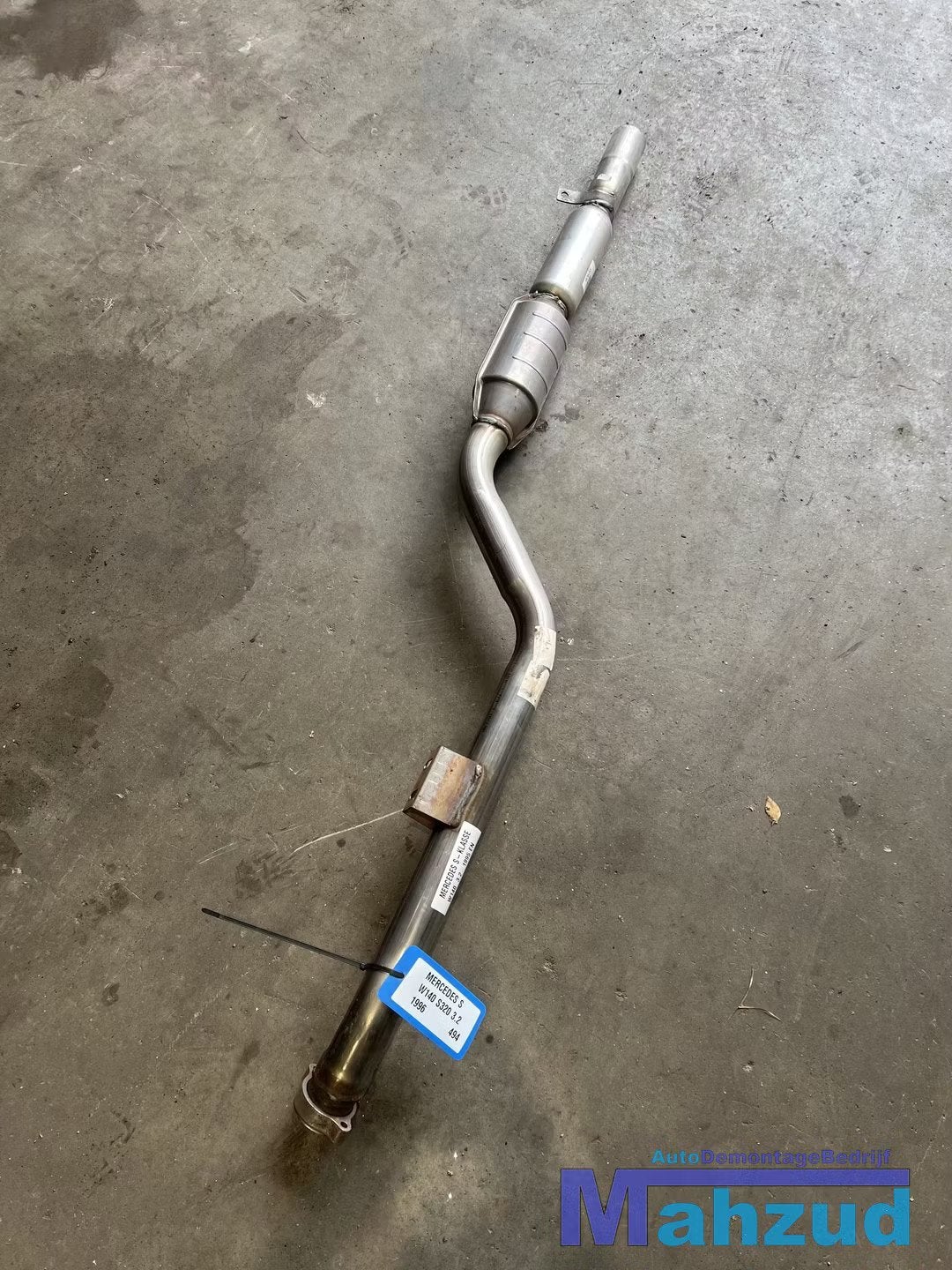 MERCEDES S KLASSE W140 S320 UITLAAT middendemper, Auto-onderdelen, Gebruikt, Mercedes-Benz AG, Mercedes-Benz, Mercedesstrasse 120
70372  Stuttgart, DE