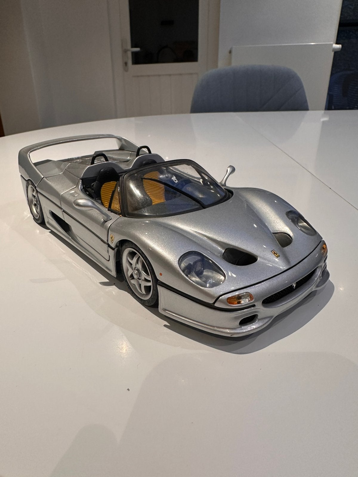 Ferrari F50 Barchetta 1/18 no box, Enlèvement ou Envoi, Utilisé, Voiture, Hot Wheels