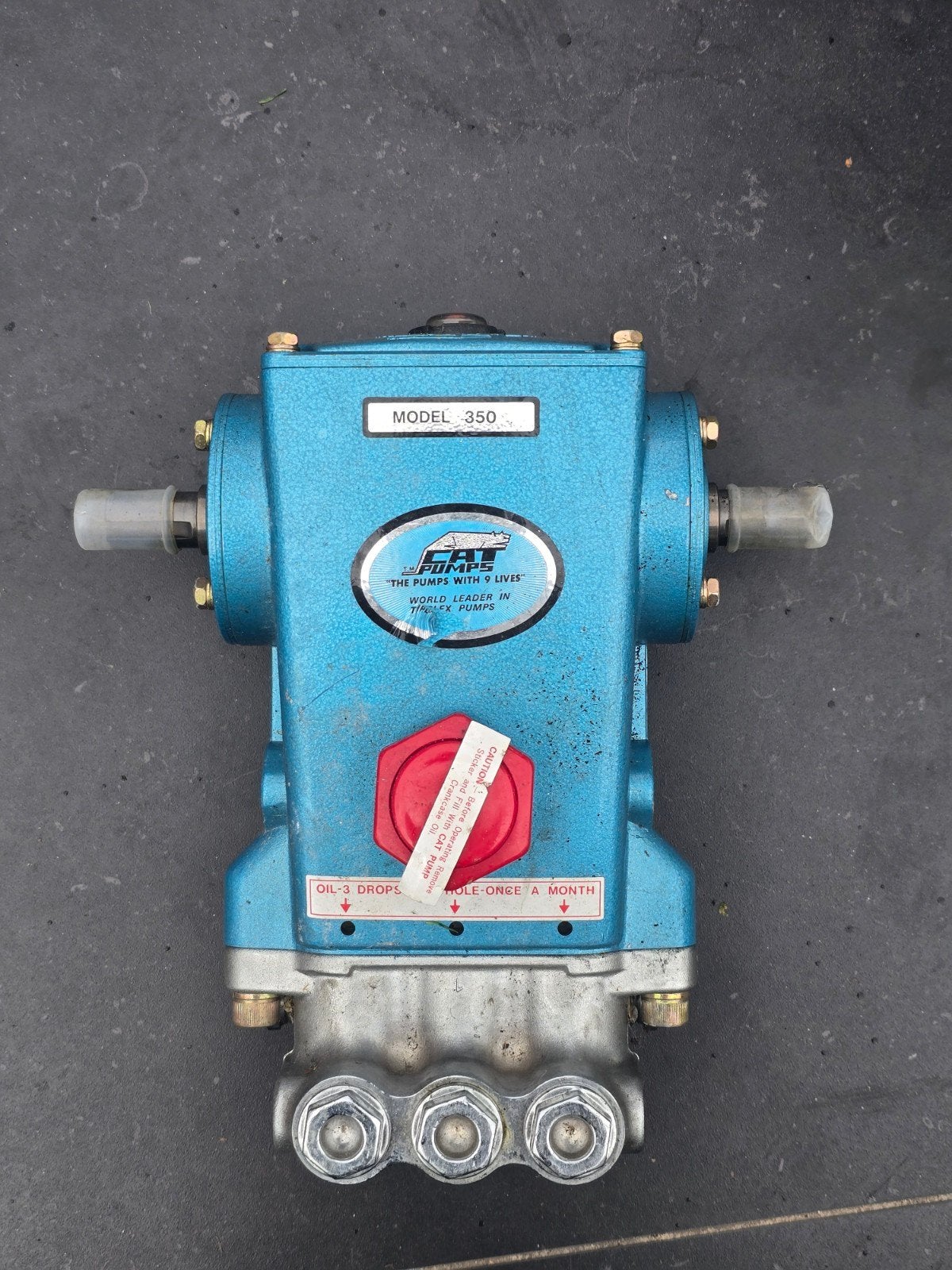 Cat Pumps Model 350 - Professionele Triplex Hogedrukpomp, Enlèvement ou Envoi, Comme neuf, Autres types