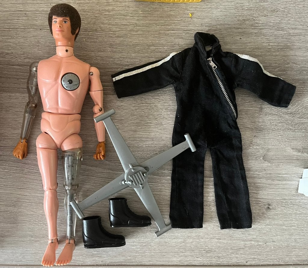 Vintage PALITOY Action Man Atomic Man, Ophalen of Verzenden, Gebruikt
