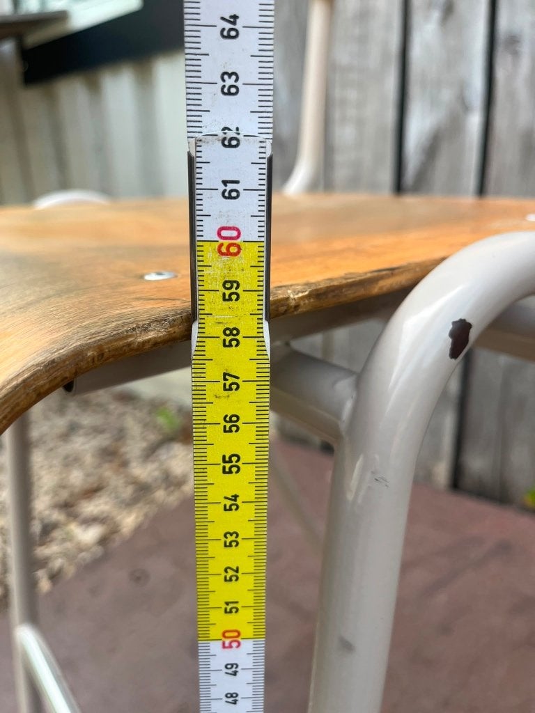 Stapelbare vintage barkruk 60 cm zithoogte |19 op voorraad, Ophalen of Verzenden, Gebruikt, Meubilair