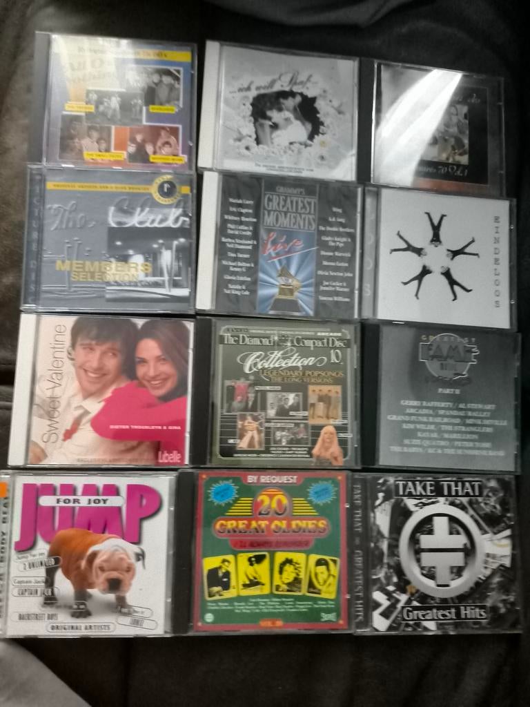 Différents CD. 5+1 gratuits = 10€ pour plusieurs CD, Enlèvement, Utilisé