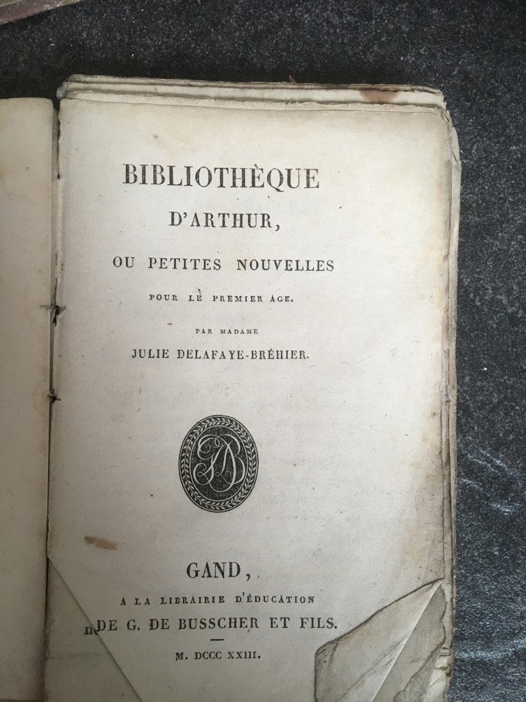 Bibliothèque Arthur - Delafaye-Bréhier 1823, Ophalen of Verzenden