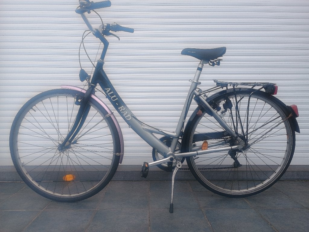 Alu-Rad Rupel damesfiets, Fietsen en Brommers, Gebruikt, Velgrem, (Extra) lage instap, 47 tot 50 cm