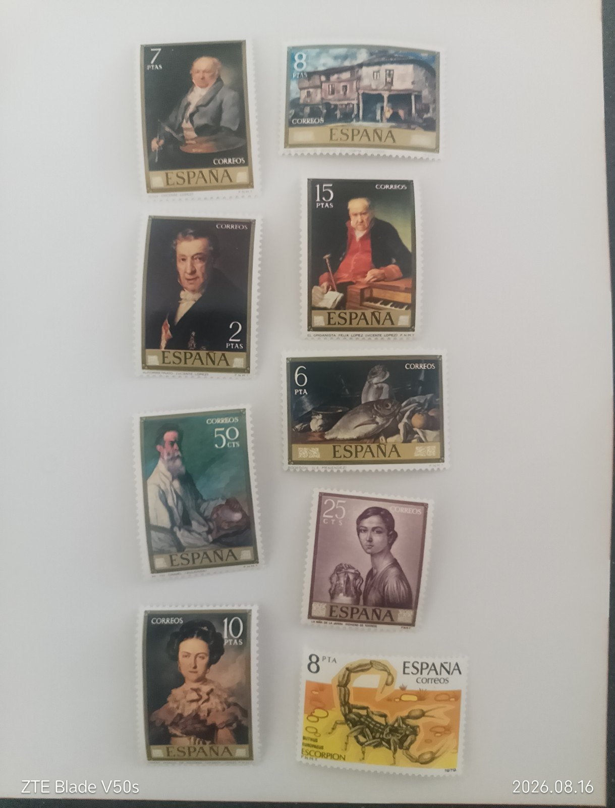 53 History spain postzegels, Ophalen of Verzenden