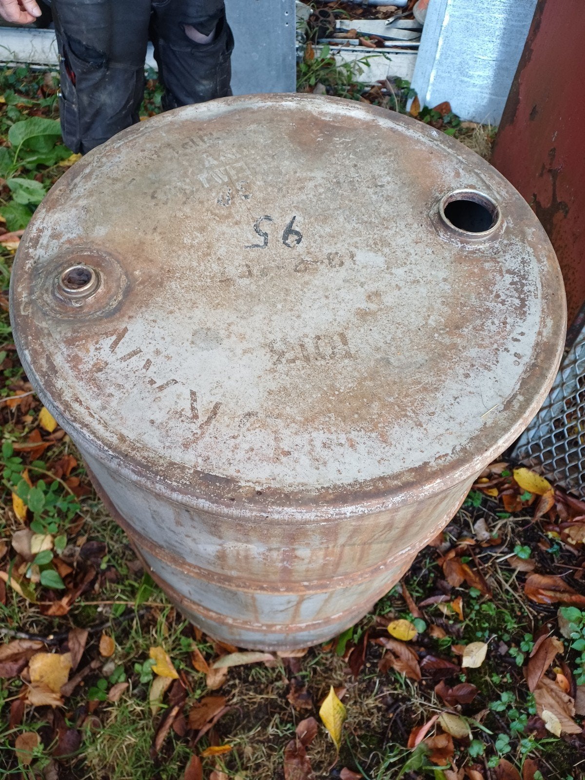 Tonneau 200 litres en Inox, Jardin & Terrasse, Enlèvement