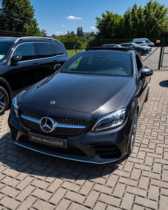 Mercedes Coupé Klasse C, Auto's, Automaat, 158 g/km, 1590 cc, Alcantara