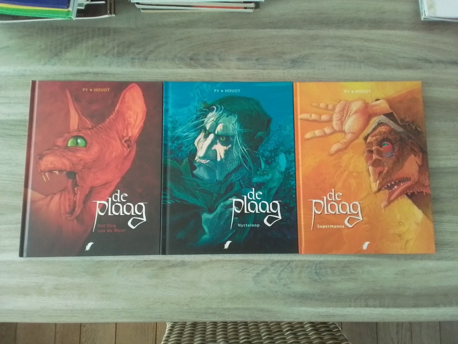 De plaag compleet 3 x hc, Boeken, Ophalen of Verzenden, Zo goed als nieuw
