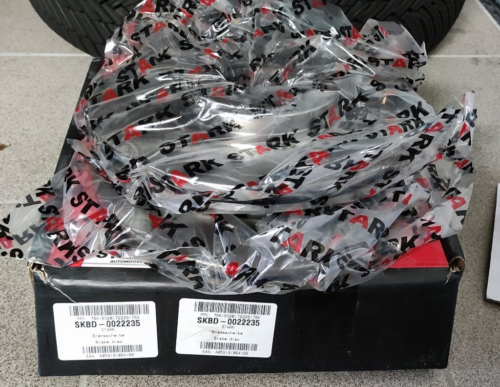 alfa romeo stelvio 160pk diesel schijven + blokken achteraan, Ophalen, Nieuw, Alfa Romeo
