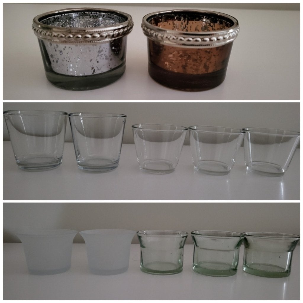 12 theelichtjes, Riverdale, Gebruikt, Ophalen of Verzenden, Glas