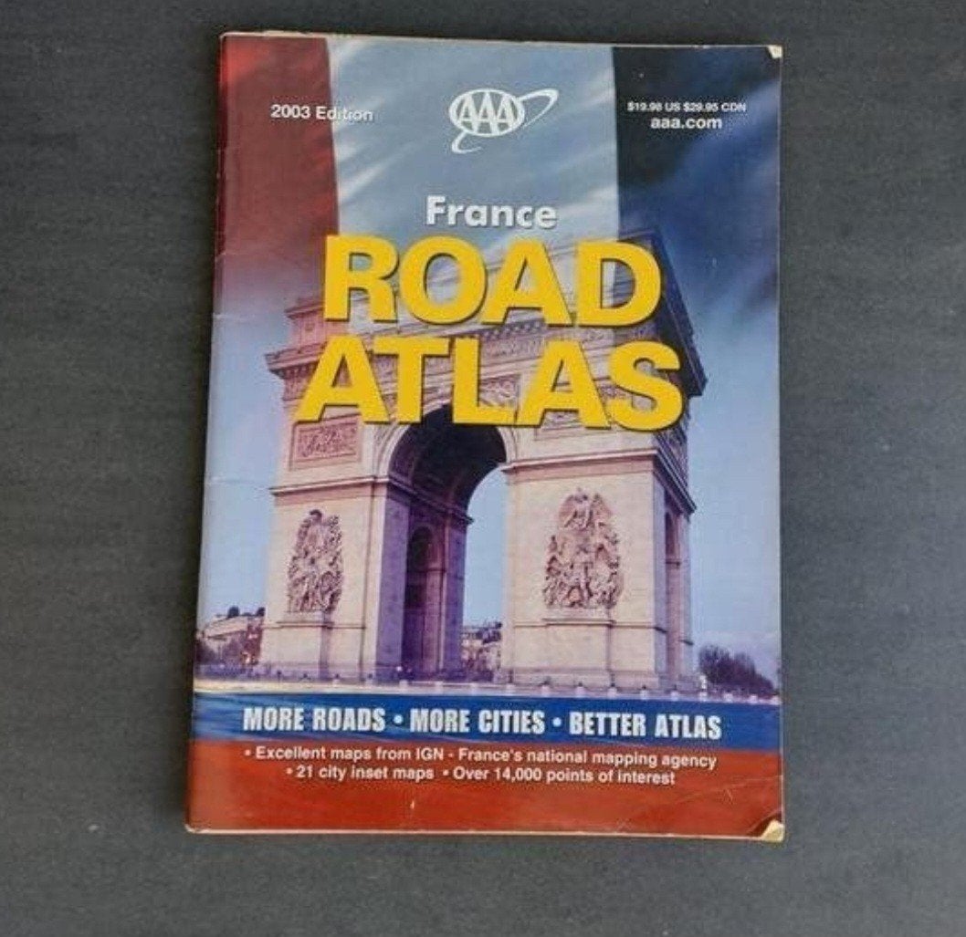 Atlas routier de la France, Livres, Enlèvement ou Envoi, Utilisé, France, Autres atlas