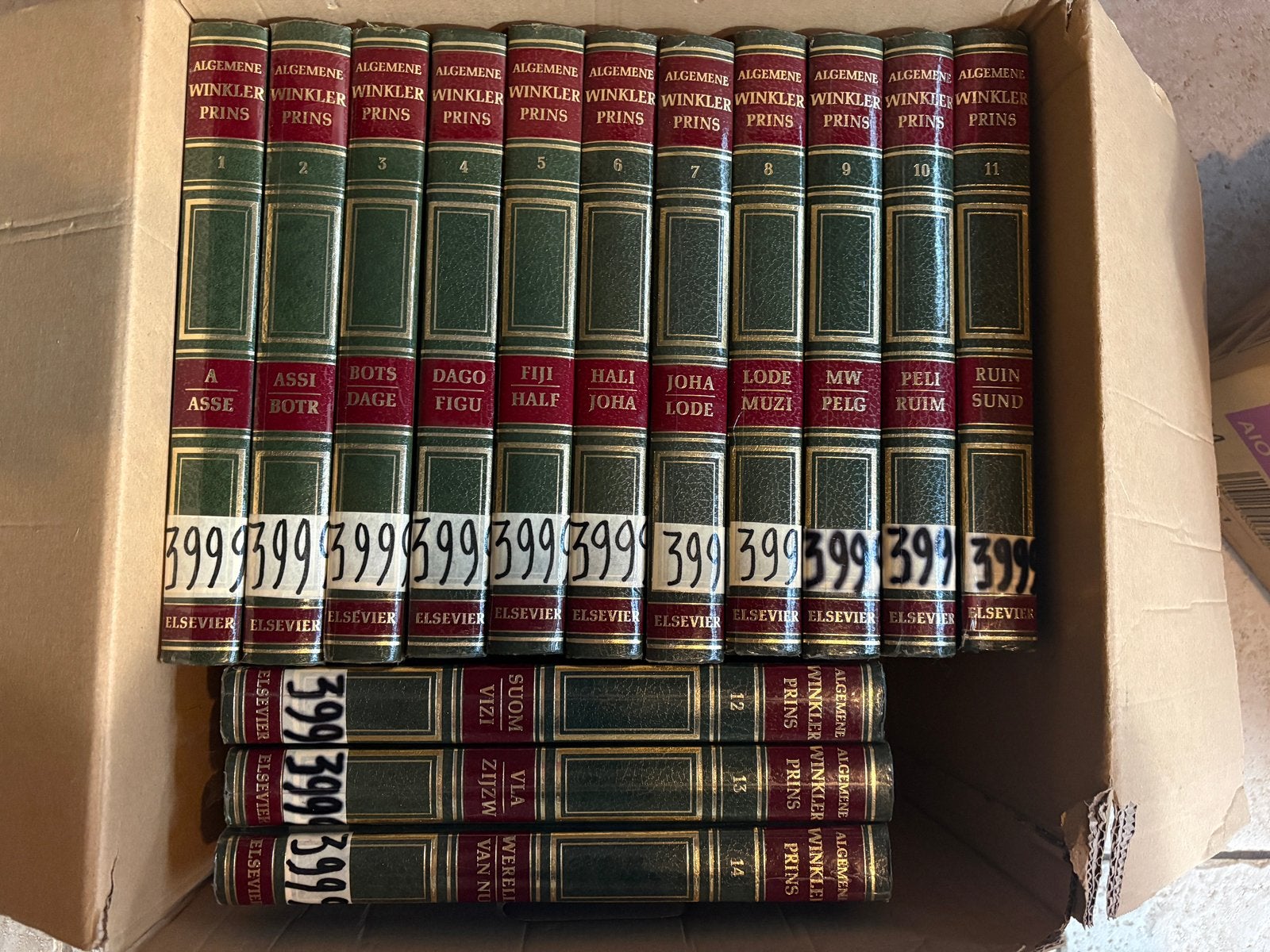 Algemene encyclopedie Winkler prins, Livres, Enlèvement, Comme neuf, Général, Série complète
