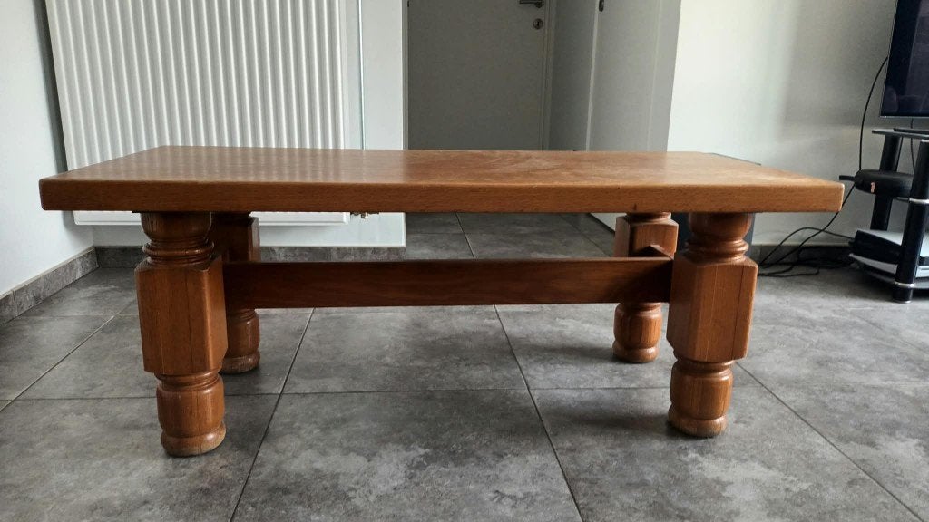 Salontafel, Huis en Inrichting, Tafels | Salontafels, Ophalen, Gebruikt, 100 tot 150 cm, 50 tot 100 cm