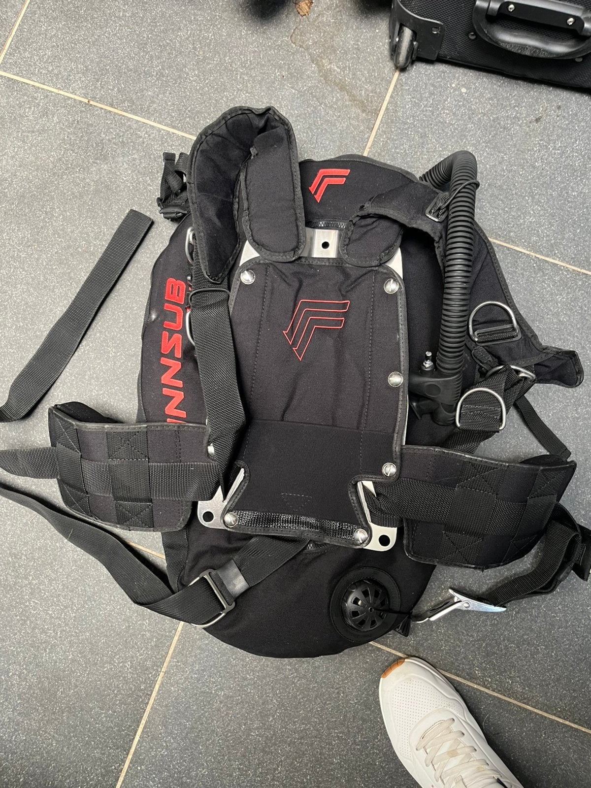 Wing finsub, Watersport en Boten, Duiken, Ophalen, Zo goed als nieuw