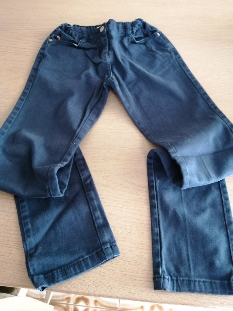 SOMEONE blauw broek maat 140, Kinderen en Baby's, Broek, Meisje, Ophalen of Verzenden, Zo goed als nieuw