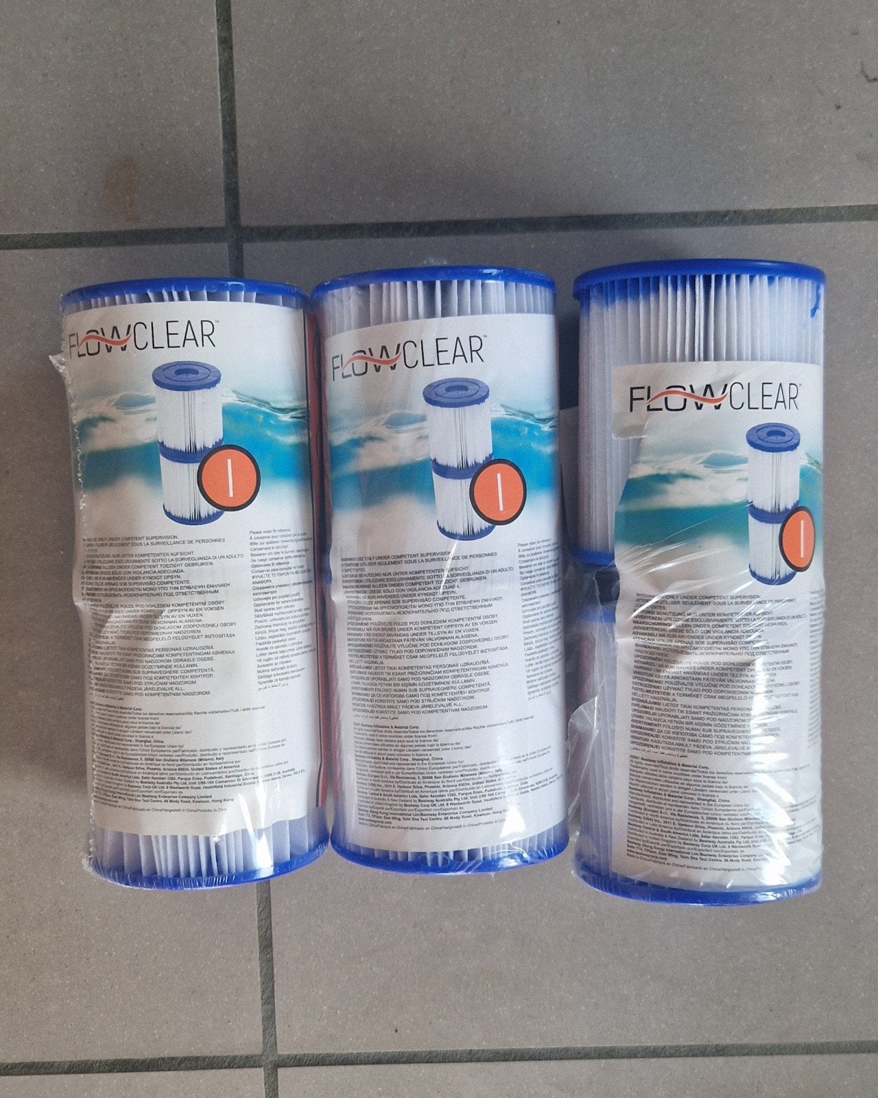 Flowclear cartridge filter type I . 6 stuks, Ophalen, Filter