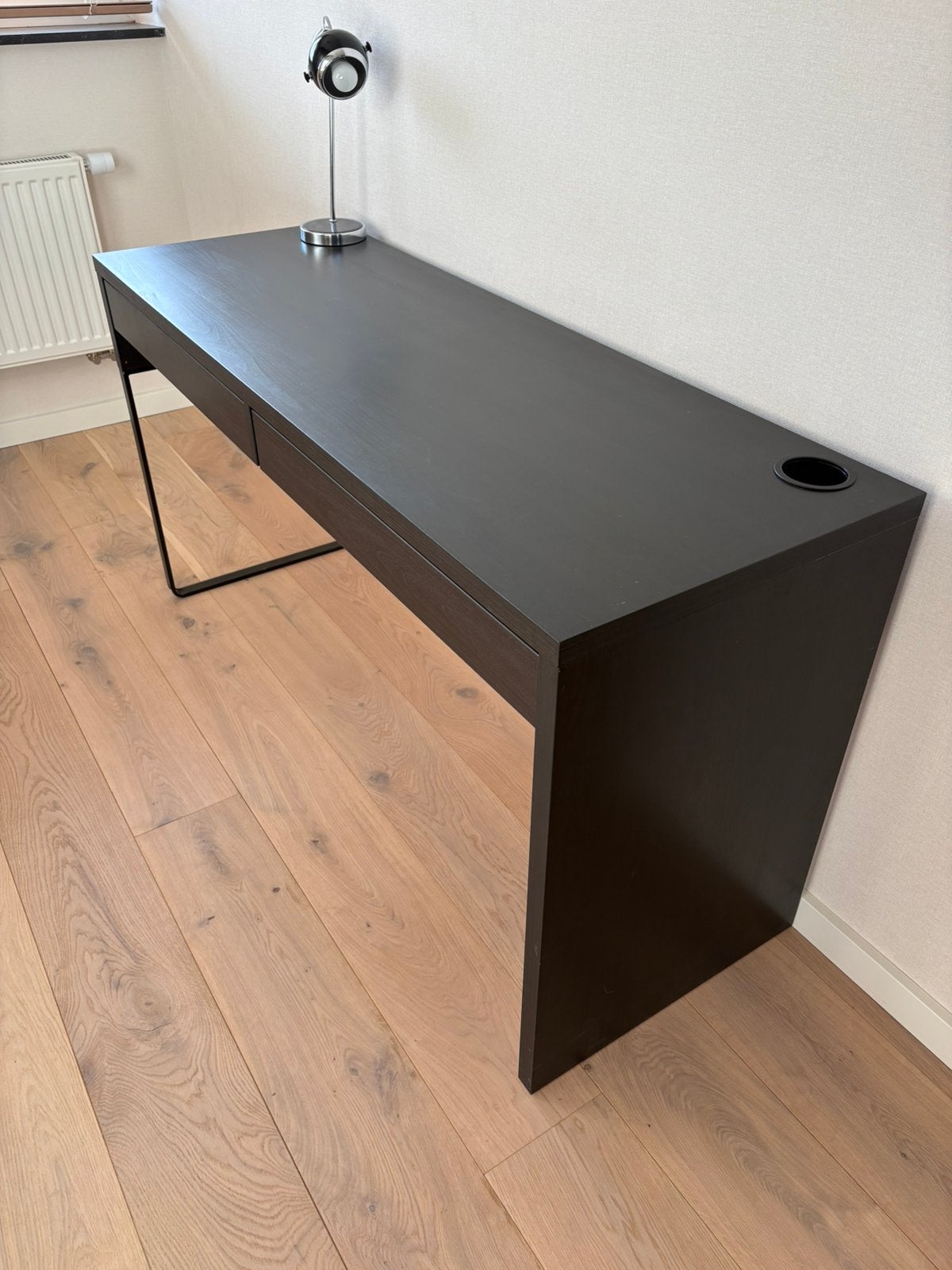Bureau, Ophalen, Zwart, Gebruikt, Hout
