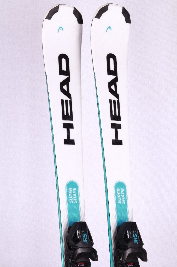 110;120; 160 cm kinder ski's HEAD SUPERSHAPE 2024,blue/white, 140 tot 160 cm, Gebruikt, Verzenden, Carve
