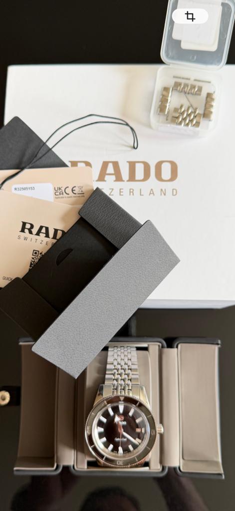 Rado Captain Cook, Handtassen en Accessoires, Horloges | Heren, Ophalen, Zo goed als nieuw