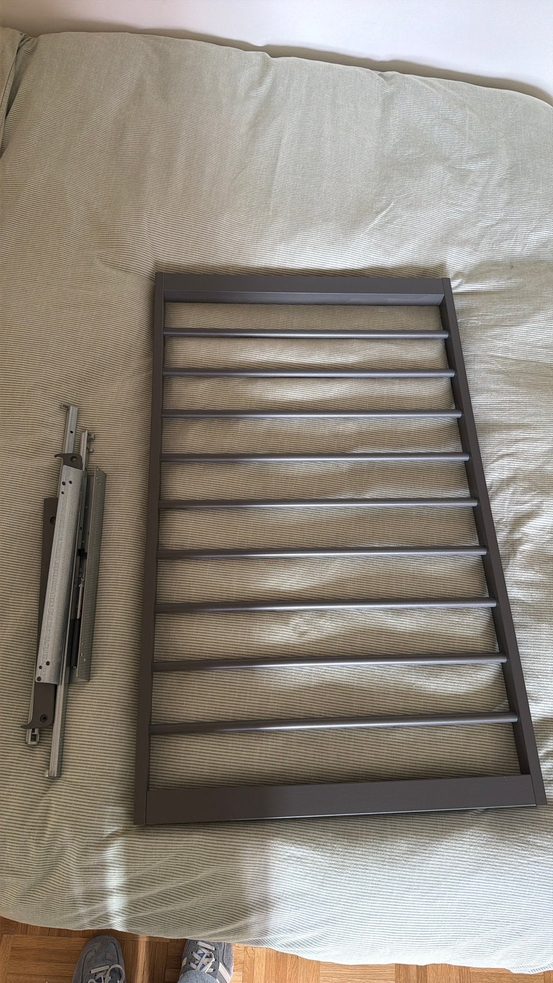 ikea pax kast broekhanger, Ophalen, Zo goed als nieuw, Grijs