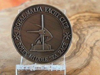 Rare Médaille Rolex Yachting - 50ème Anniversaire, Ophalen, Zo goed als nieuw, Gebruiksvoorwerp