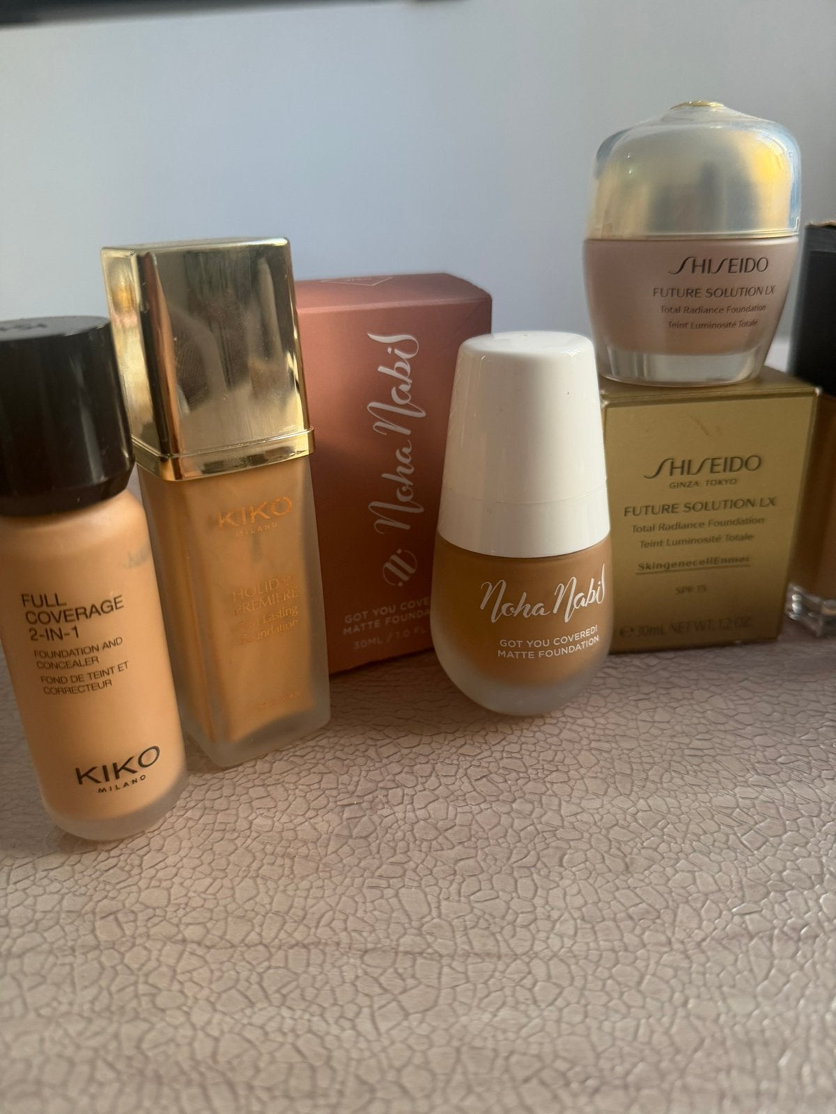 Lot FDT Mac Shiseido Charlotte Tilbury Kiko.., Ophalen of Verzenden, Zo goed als nieuw