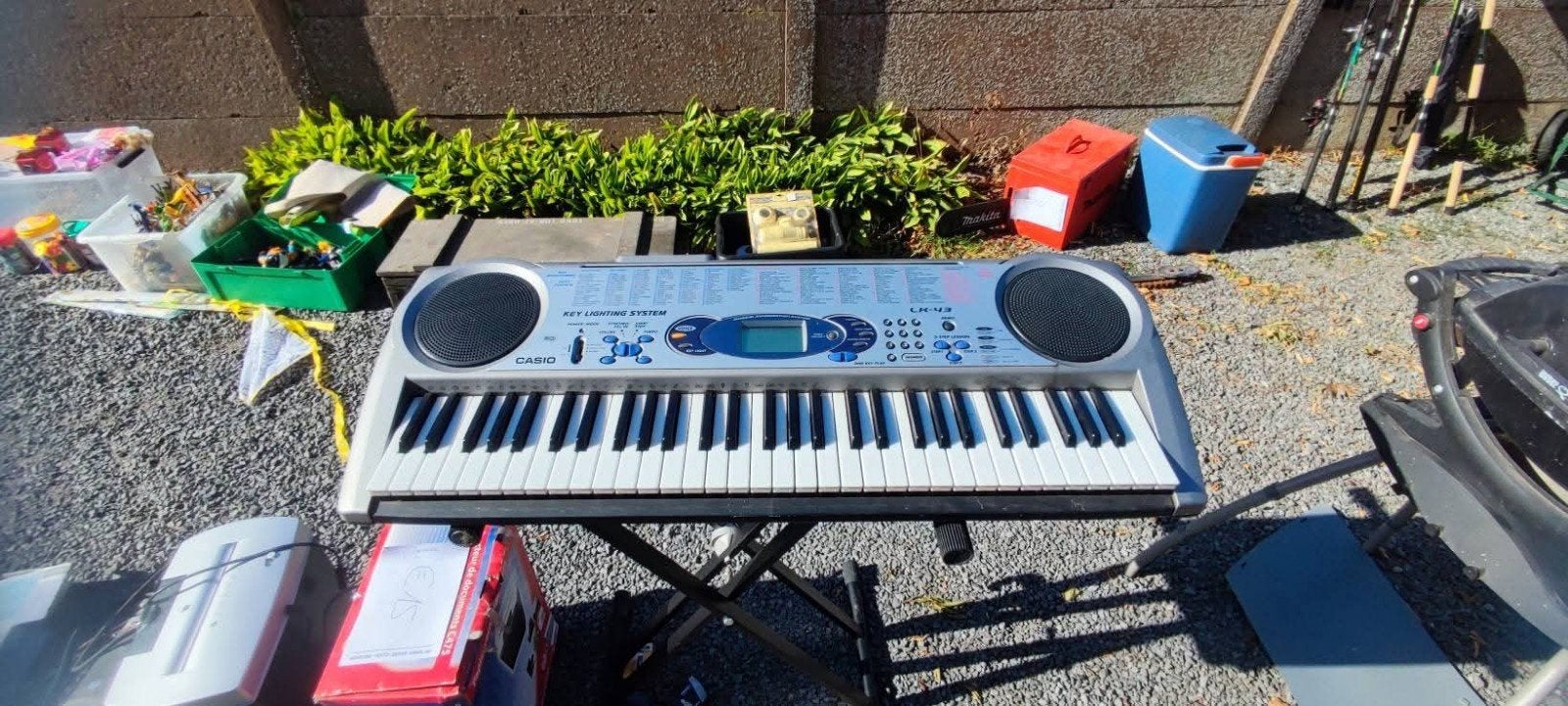 keyboard met statief, Muziek en Instrumenten, Ophalen, Casio, Met standaard, 61 toetsen