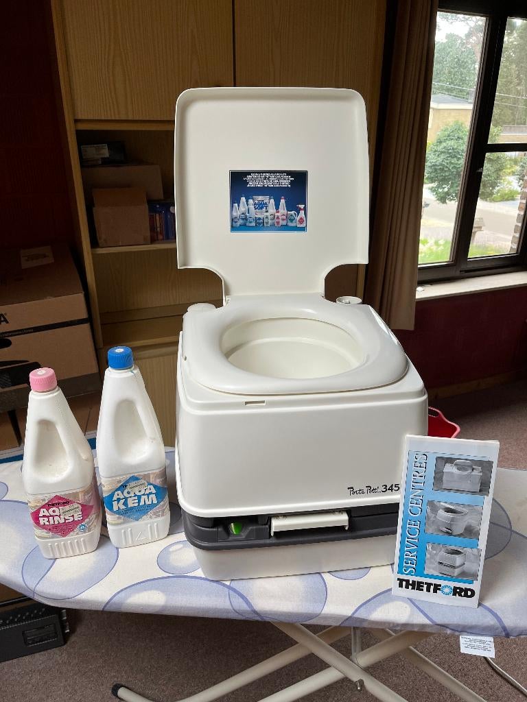 Thetford Porta Potti 345 , chemisch toilet, Ophalen