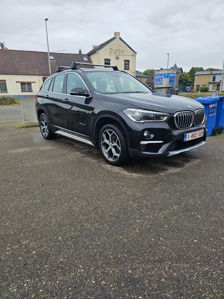 BMW X1 F48 2016 –  Weg is Weg‼️, 1995 cc, Zwart, Leder, 5 deurs