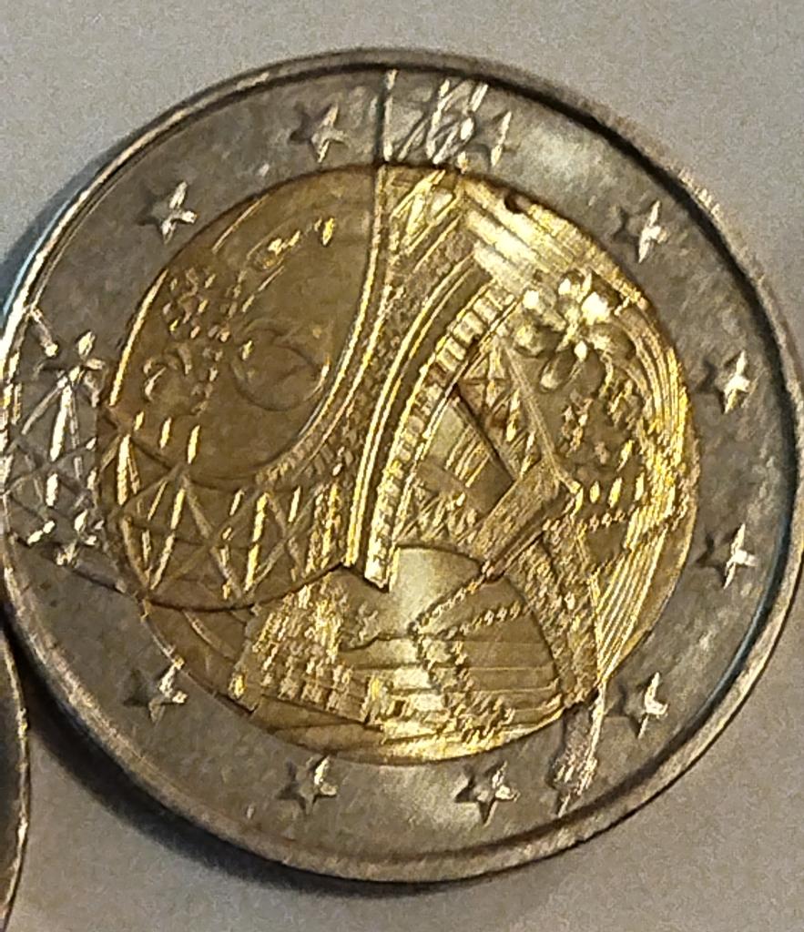 €2 munt JO Paris 2024, Ophalen