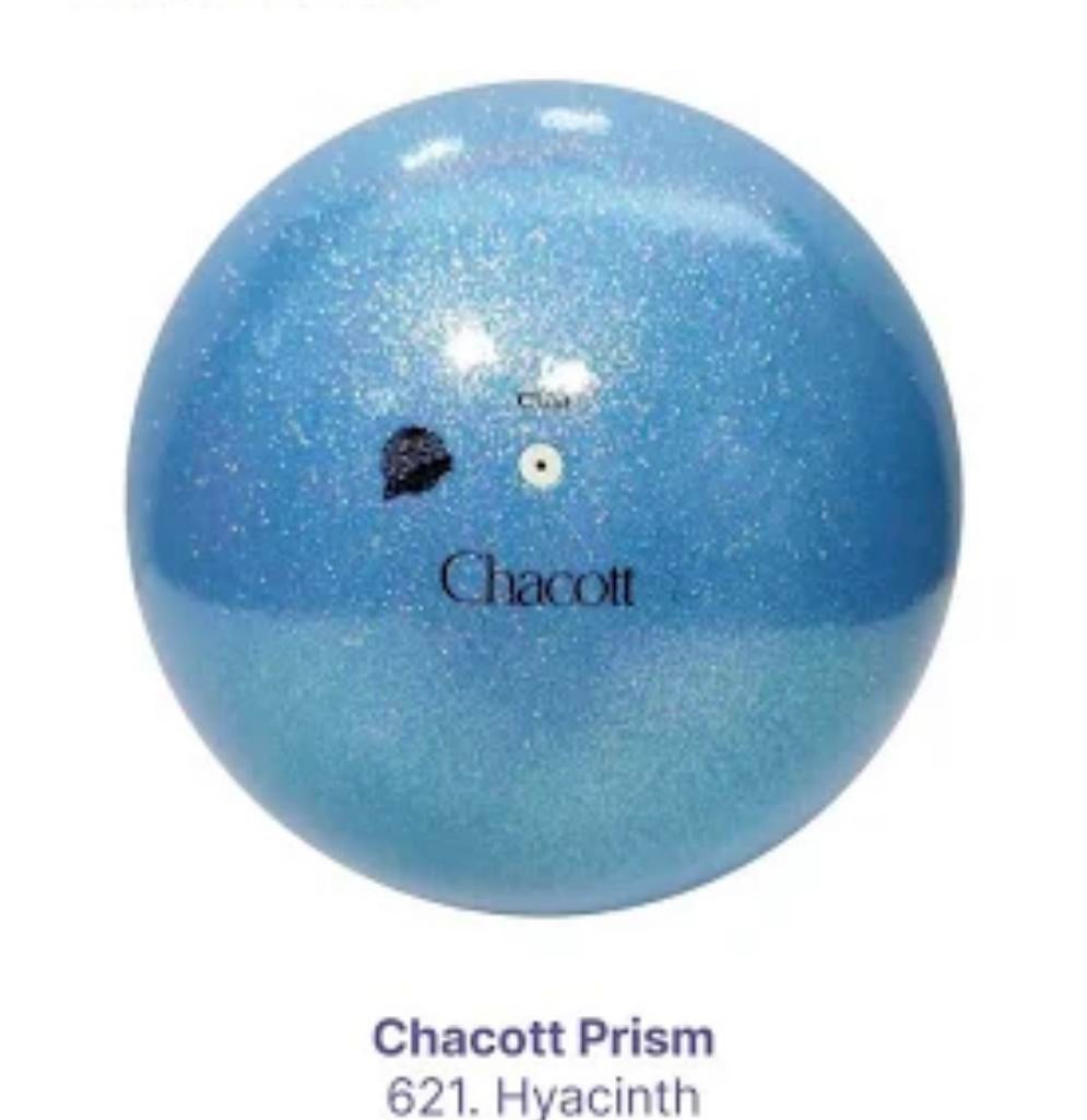 ballon GR Chacott 18,5cm, Sports & Fitness, Gymnastique, Enlèvement ou Envoi, Comme neuf, Bleu, Autres types