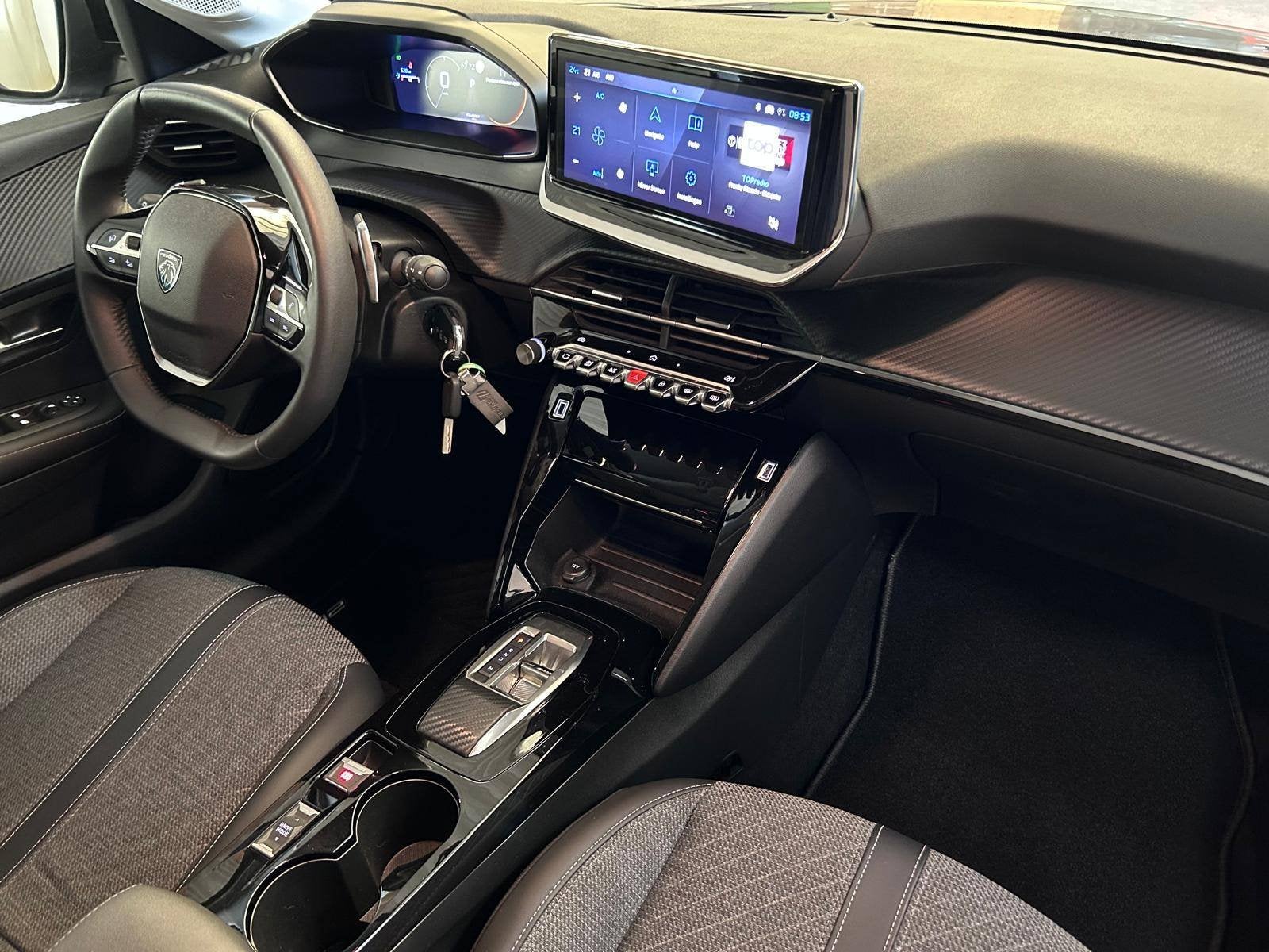 Peugeot 208 Hybrid Allure e-DCS6 (bj 2024, automaat), Automaat, Parkeersensor, Stof, Gebruikt