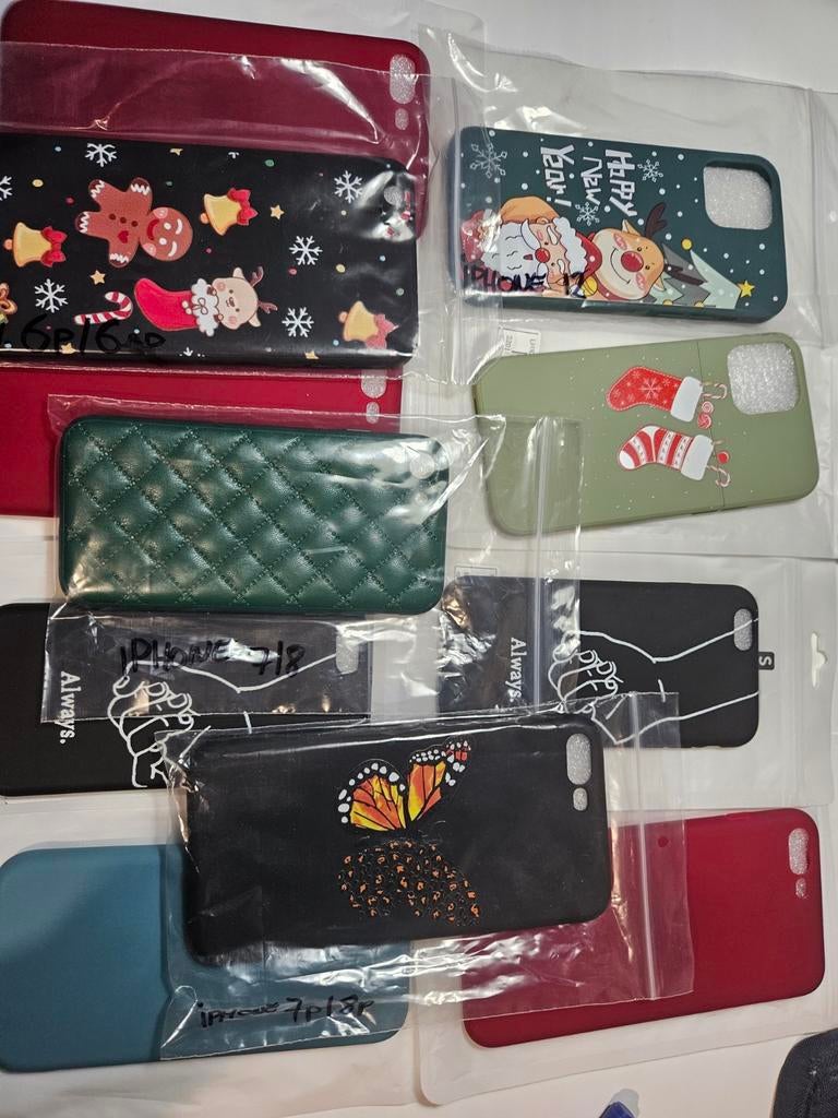 Verschillende Iphone hoesjes van Shein, Télécoms, Téléphonie mobile | Housses, Coques & Façades | Apple iPhone, Enlèvement, IPhone 7