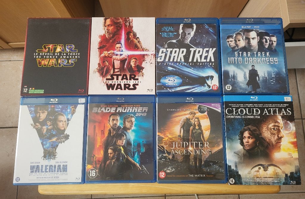 Lot Blu-Ray films de science-fiction (SF), Enlèvement, Film, Blu-ray, Science-Fiction et Fantasy