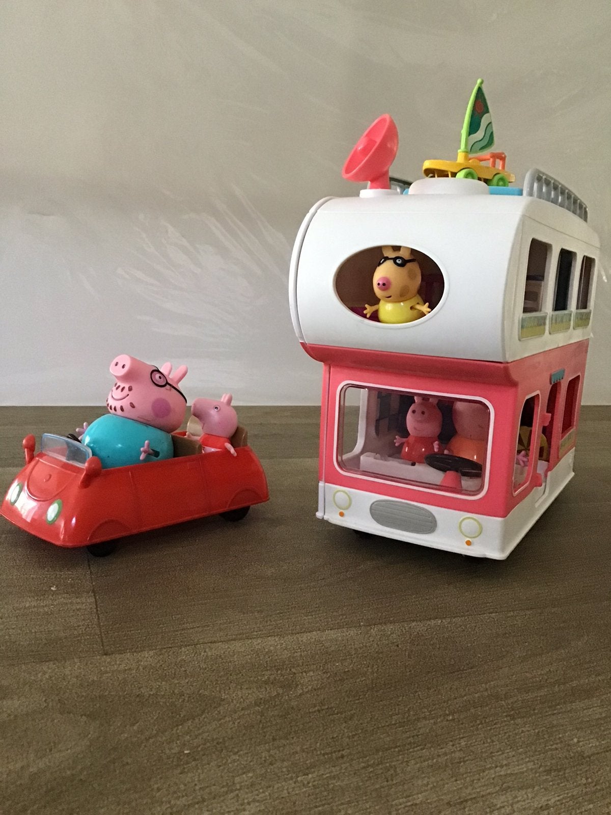 Pepa big camper en auto, Kinderen en Baby's, Ophalen, Zo goed als nieuw
