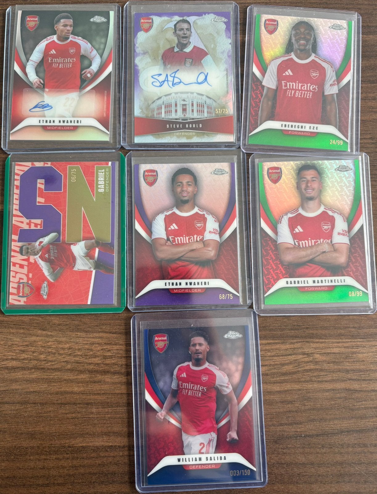 Topps Chrome Arsenal 25/26, Enlèvement ou Envoi, Comme neuf