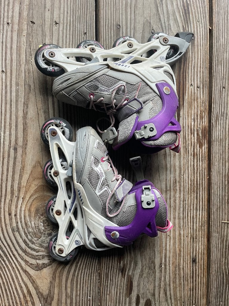 Rollerblades Oxelo, Sport en Fitness, Kinderen, Inline skates 4 wielen, Ophalen, Overige merken
