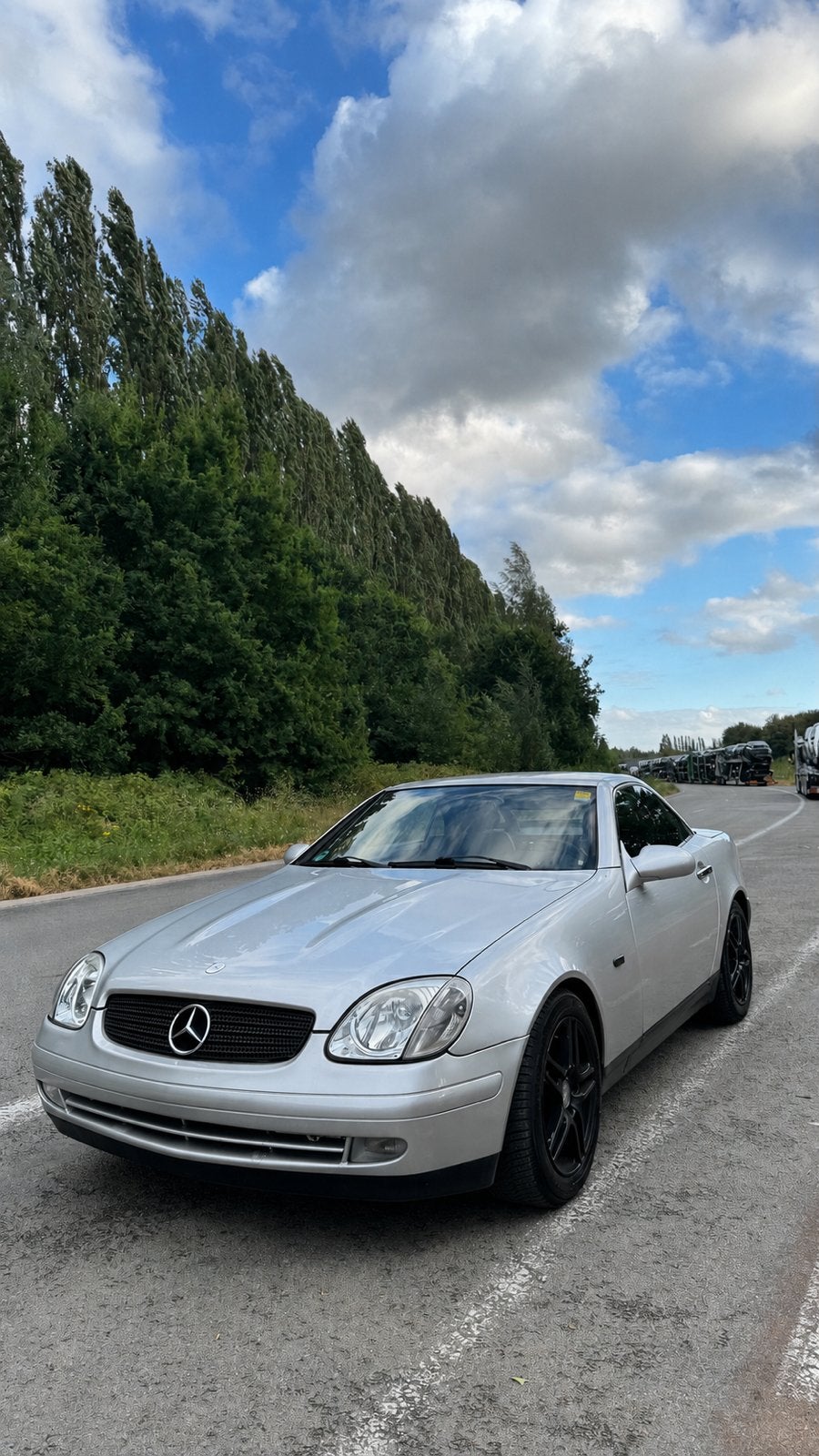 Mercedes-Benz SLK 230 Automatic - Très propre -, Argent ou Gris, Achat, Noir, SLK