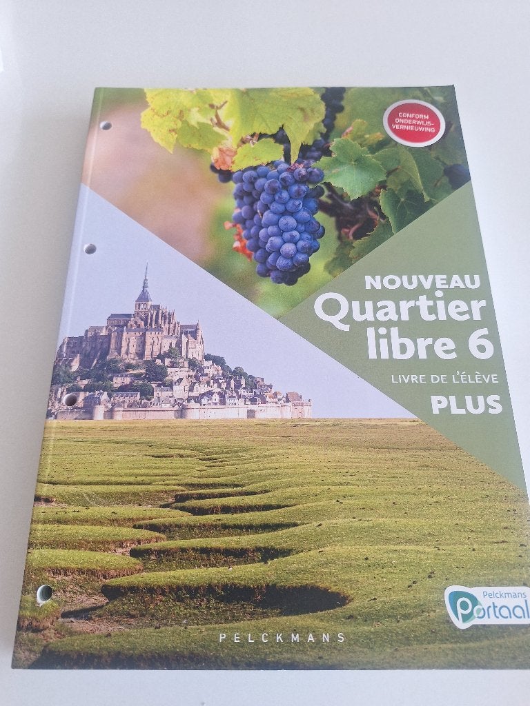 Nouveau Quartier libre 6 plus - Pelckmans, Boeken, Ophalen, Frans, ASO, Nieuw