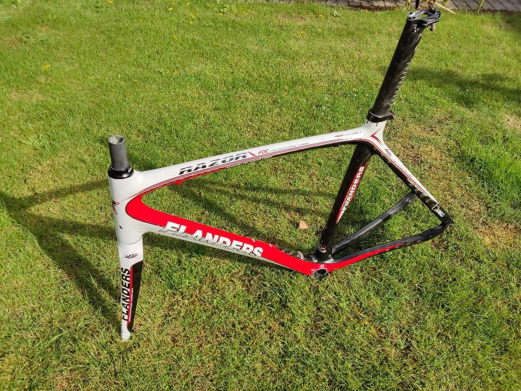 Vélo de course | Frame Flanders, Autres marques, Frein sur jante, Enlèvement, Carbone