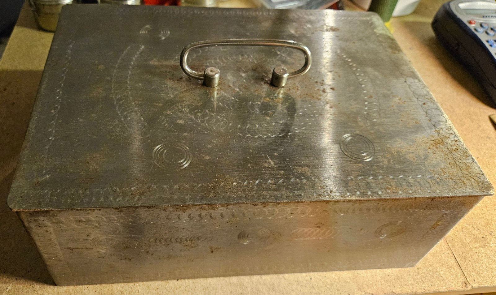 Antiek Geldkistje, Ophalen of Verzenden