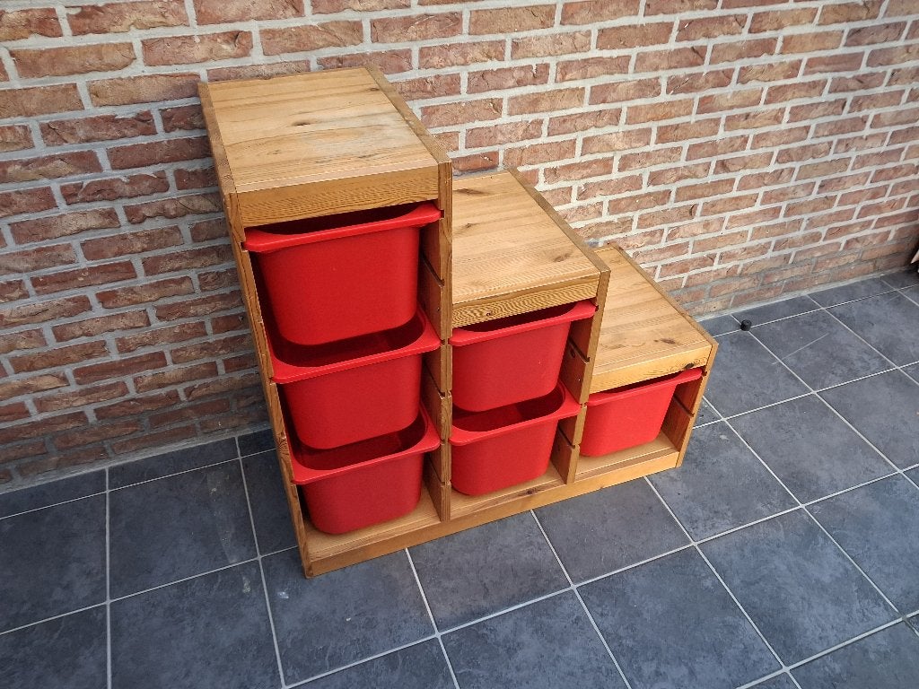 opbergkast, Ophalen, Gebruikt