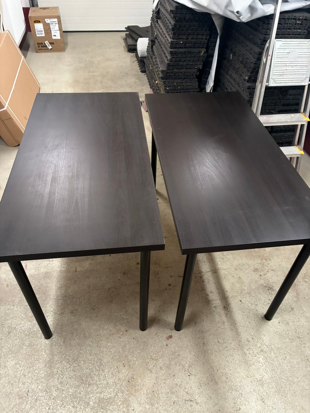2 bureau ikea, Maison & Meubles, Enlèvement, Utilisé
