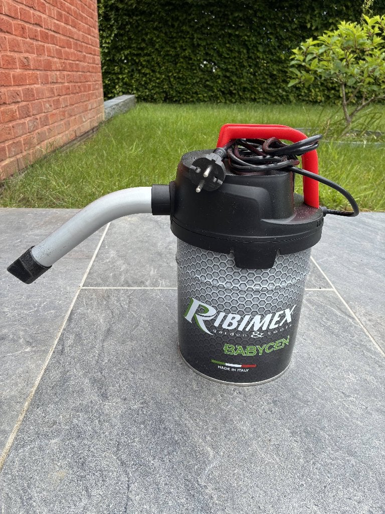 Aspirateur Ribimex pour poêle à pellets, Enlèvement, Comme neuf, Autres types