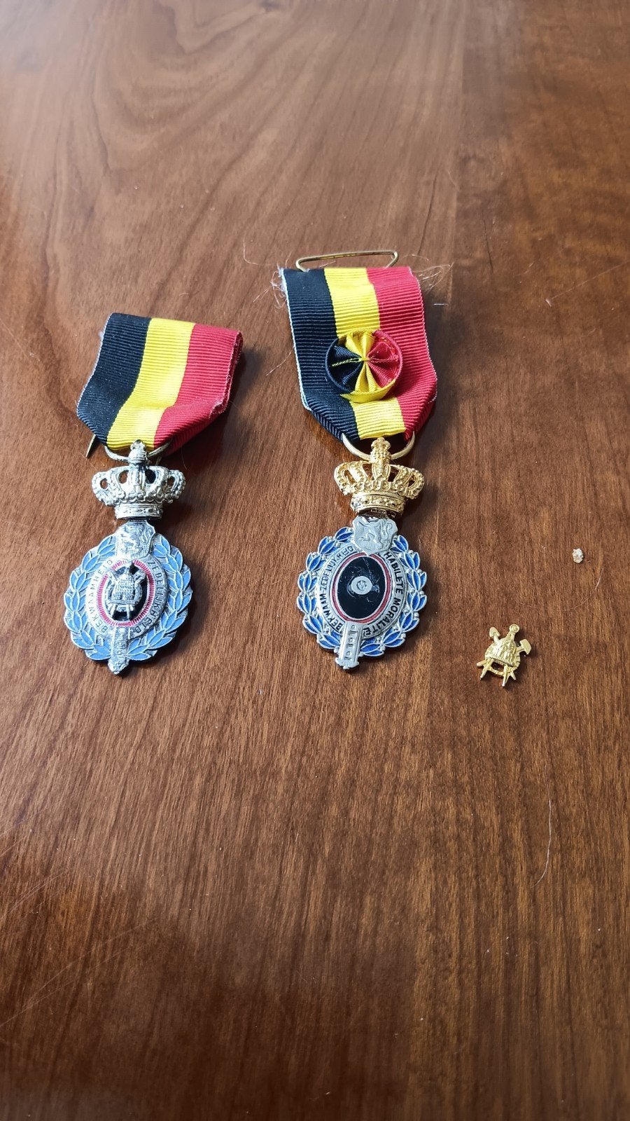 medaille Belgë Habilete moralite / Bekwaamheid zedelijkheid, Ophalen of Verzenden