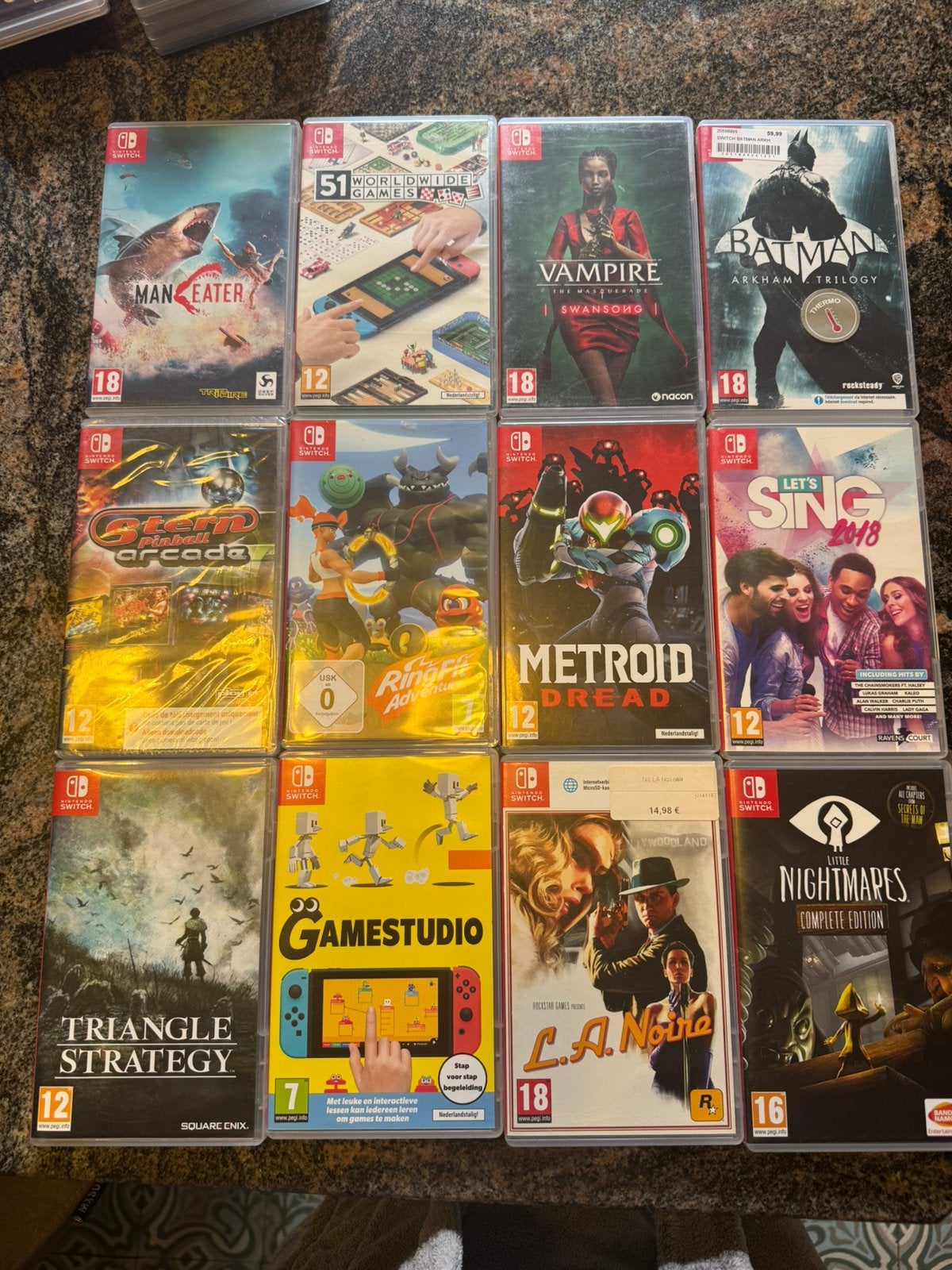 Switch games, Games en Spelcomputers, Ophalen of Verzenden, Zo goed als nieuw