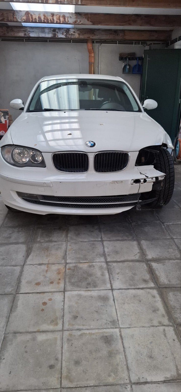 BMW 116 – Enkel blikschade – voor onderdelen / export, Autos : Pièces & Accessoires, Autres pièces automobiles, Enlèvement, BMW